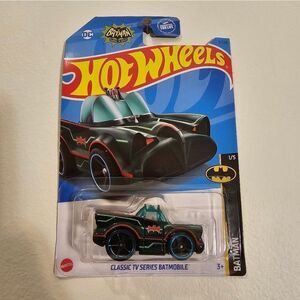 Hot Wheels Batman Classic TV Series Batmobile Green 2023 Batman Collection DC